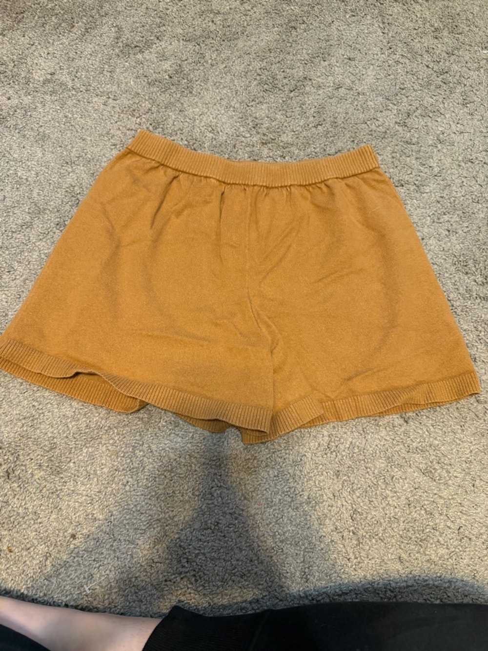 Casual Knit Women’s Shorts in Khaki